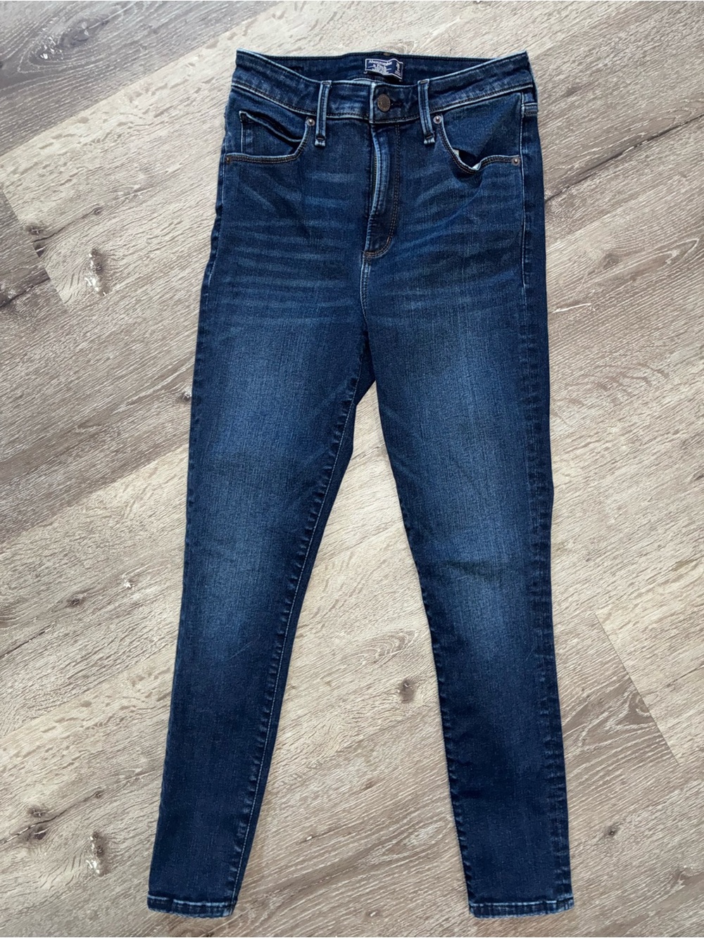 Abercrombie & Fitch Dark Blue Skinny Jeans